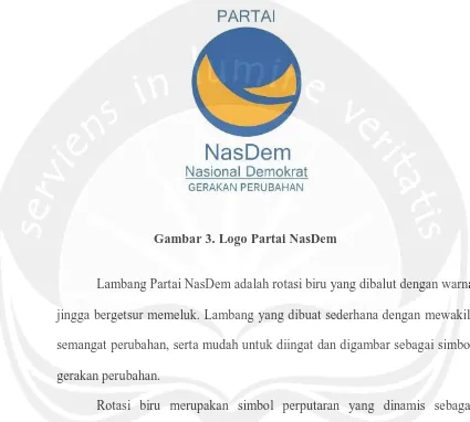 Gambar 3. Logo Partai NasDem 
