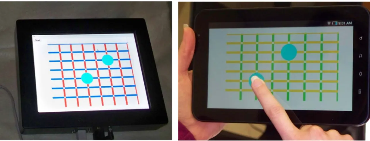 Figure 3.1: The two commercially available vibratory touchscreens used in this work.