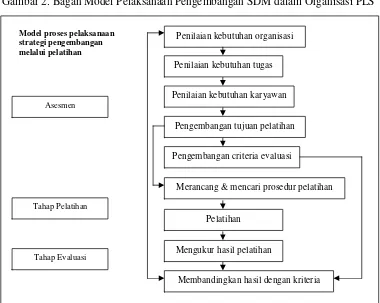 Gambar 2. Bagan Model Pelaksanaan Pengembangan SDM dalam Organisasi PLS 