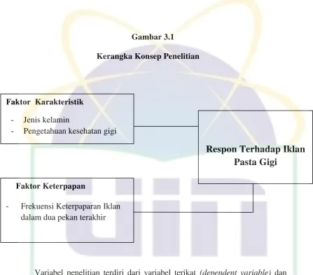 Gambar 3.1 Kerangka Konsep Penelitian 