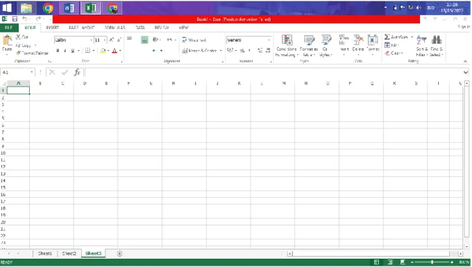 Gambar 1.6 Blank Workspace 