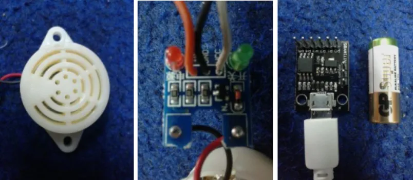 Gambar 6.5   Komponen elektronik pada piknet II 