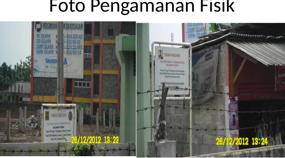 Foto Pengamanan Fisik