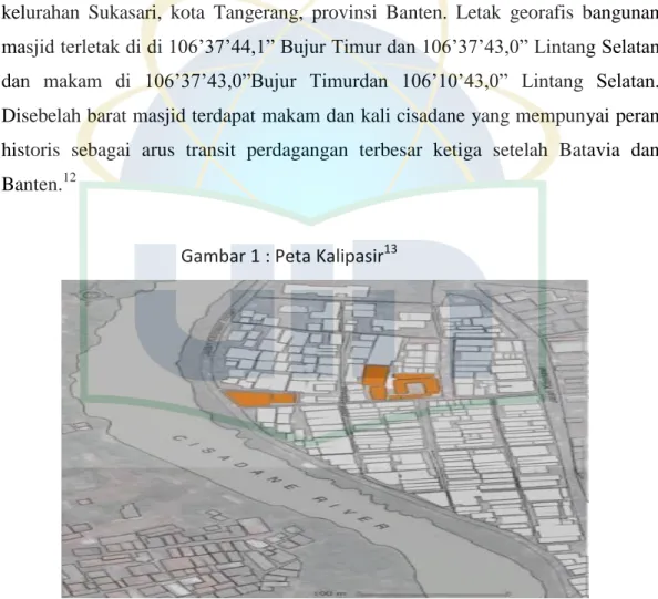 Gambar 1 : Peta Kalipasir 13