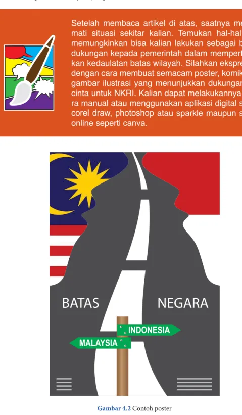 Gambar 4.2 Contoh poster
