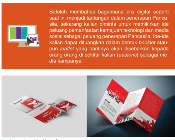 Gambar 1.9 Contoh booklet/leaflet