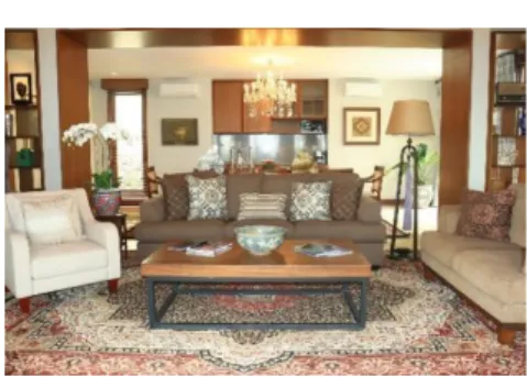 Figure 20. Founder's Home Living Room Source: Plataran, 2017