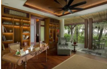 Figure 21. Founder's Home Library Source: Plataran, 2017