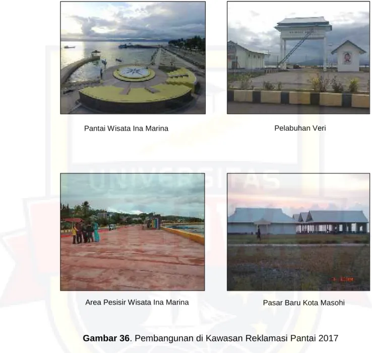 Gambar 36 . Pembangunan di Kawasan Reklamasi Pantai 2017
