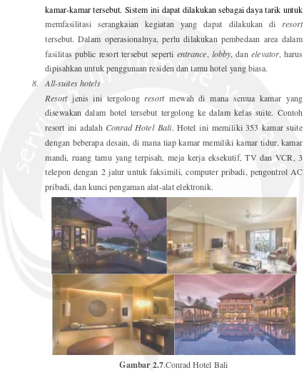 Gambar 2.7.Conrad Hotel Bali 