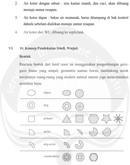 Gambar 6.9 Bentuk Geometris Sederhana 