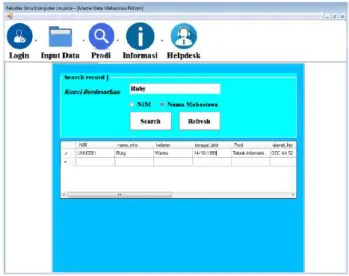 Gambar 3. Tampilan Form Login 