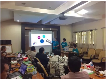 Gambar 65.  Presentasi Finalis APPCELERATE 2017 