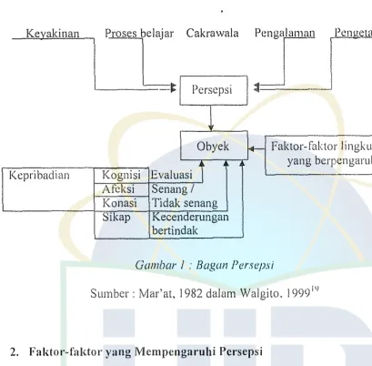 Gambar I : Bagan Persepsi 