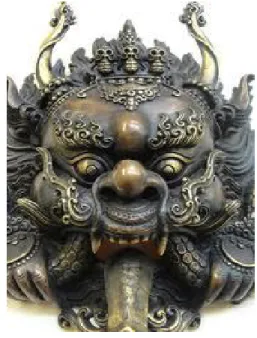 Gambar tubuh candi tersebut sangat membantu untuk menunjukkan posisi letak  hiasan raksasa Kala, Makara dan bibir mulut (pintu masuk) candi Jawa