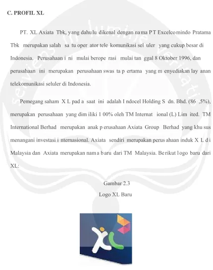 Gambar 2.3 Logo XL Baru 