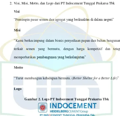 Gambar 2. Logo PT Indocement Tunggal Prakarsa Tbk 