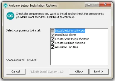 Gambar 2.3 Persetujuan instalasi aplikasi IDE Arduino 
