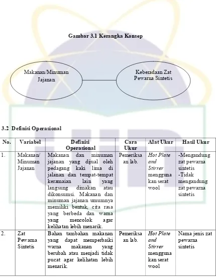 Gambar 3.1 Kerangka Konsep 