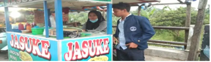 Gambar 9 Penjual Jasuke Jl. Bantan 