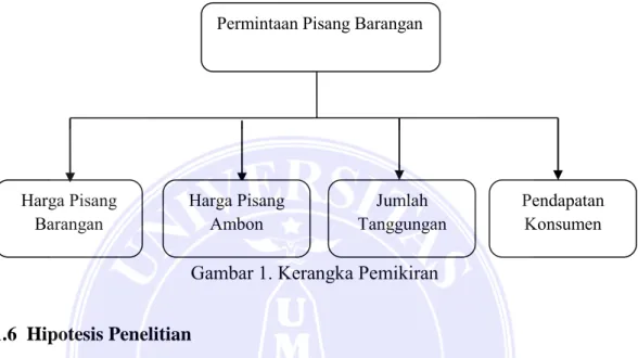 Gambar 1. Kerangka Pemikiran 