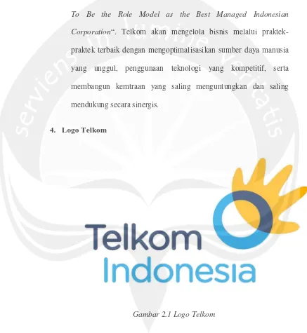 Gambar 2.1 Logo Telkom 