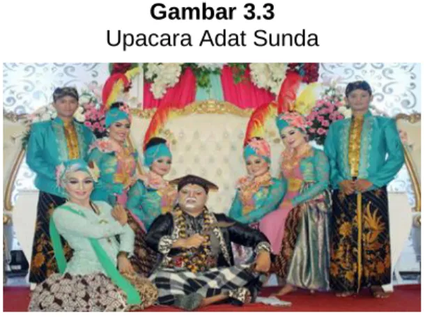 Gambar 3.3  Upacara Adat Sunda 
