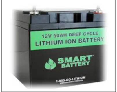 Gambar 2.10. batterai lithium ion  2.6.1. Komponen 