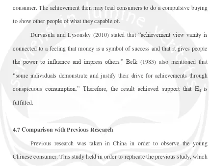 table comparison of the research result: 