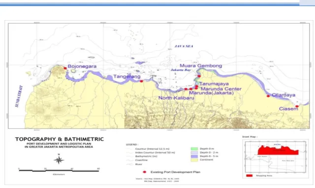 Gambar 12. Lokasi Potensial Pengembangan Pelabuhan Tg. Priok 
