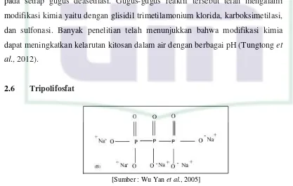 Gambar 2.2 Struktur Natrium Tripolifosfat 