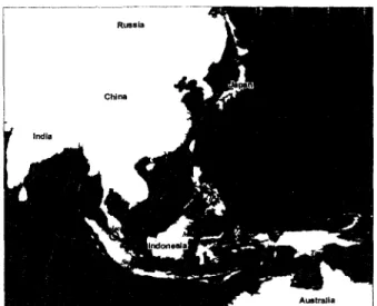 Gambar 5. Lokasi Sumber Iron ore di Brazil yang akan dikonsumsi di China yang berjarak 11.000 mil Laut