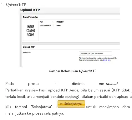 Gambar Kolom Isian Upload KTP 