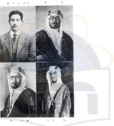 figure on the upper right is Hadji Muhammad Saleh Suzuki Tsuyomi, who served 