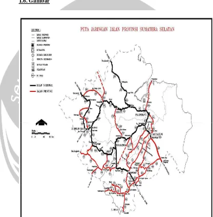 Gambar 1.1. Peta Lokasi Pengangkutan Molasses 