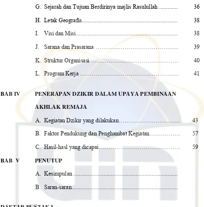 GAMBARAN UMUM TENTANG MAJELIS TAKLIM    