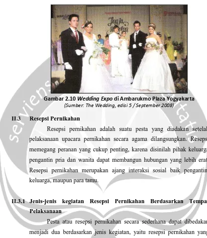 Gambar 2.10 Wedding Expo di Ambarukmo Plaza Yogyakarta 