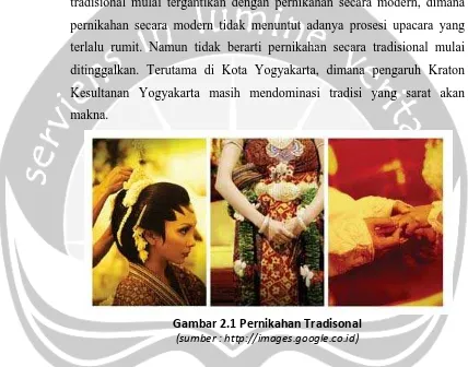 Gambar 2.1 Pernikahan Tradisonal 