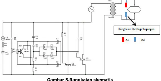 Gambar 5.Rangkaian skematis 