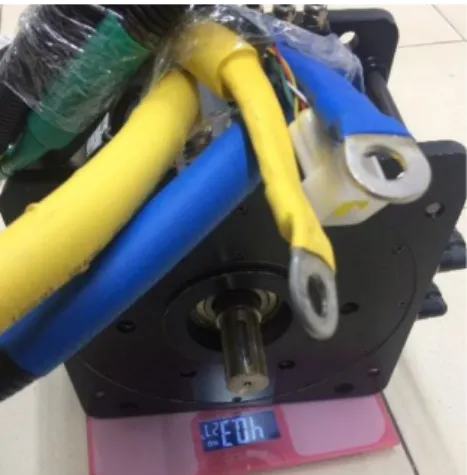 Gambar 3.1 Berat Motor Listrik 