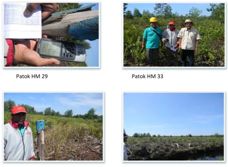 Gambar 4. Pemandangan visual dari batas TK di BDL 