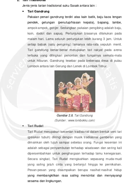 Gambar 2.8. Tari Gandrung 