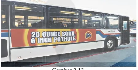 Gambar 2.13 Iklan transit pada badan bis 