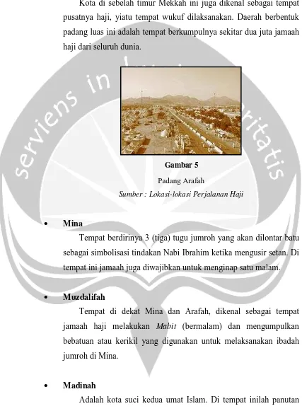 Gambar 5 Padang Arafah 