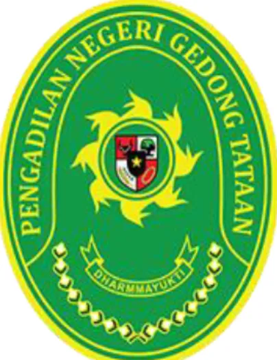 Gambar 1 Logo Pengadilan Negeri Gedong Tataan 