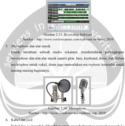 Gambar 2.15. Recording Software