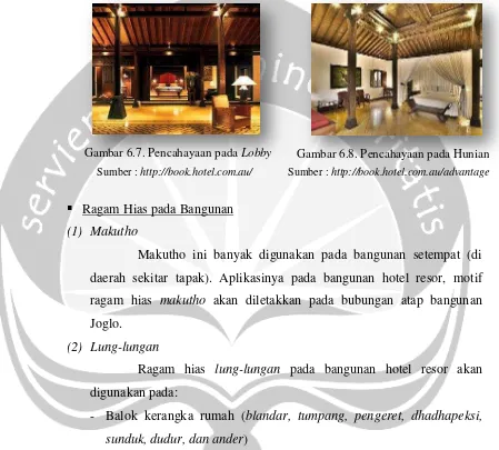 Gambar 6.7. Pencahayaan pada Lobby 