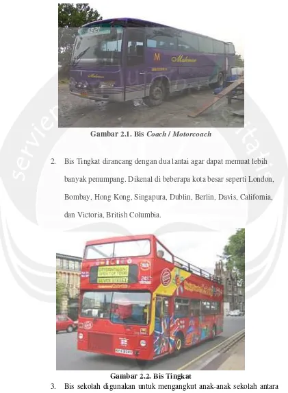 Gambar 2.1. Bis Coach / Motorcoach 