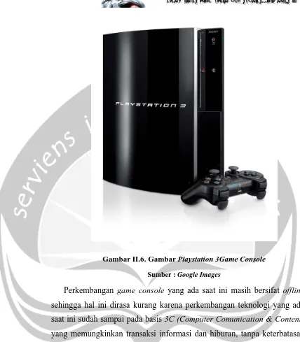 Gambar II.6. Gambar Playstation 3Game Console 