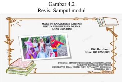 Gambar 4.2   Revisi Sampul modul 